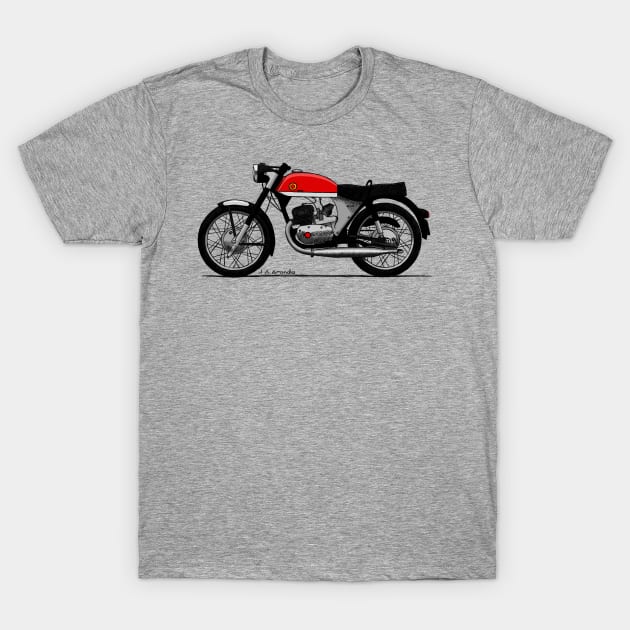 The famous spanish classic motorcicle T-Shirt by jaagdesign